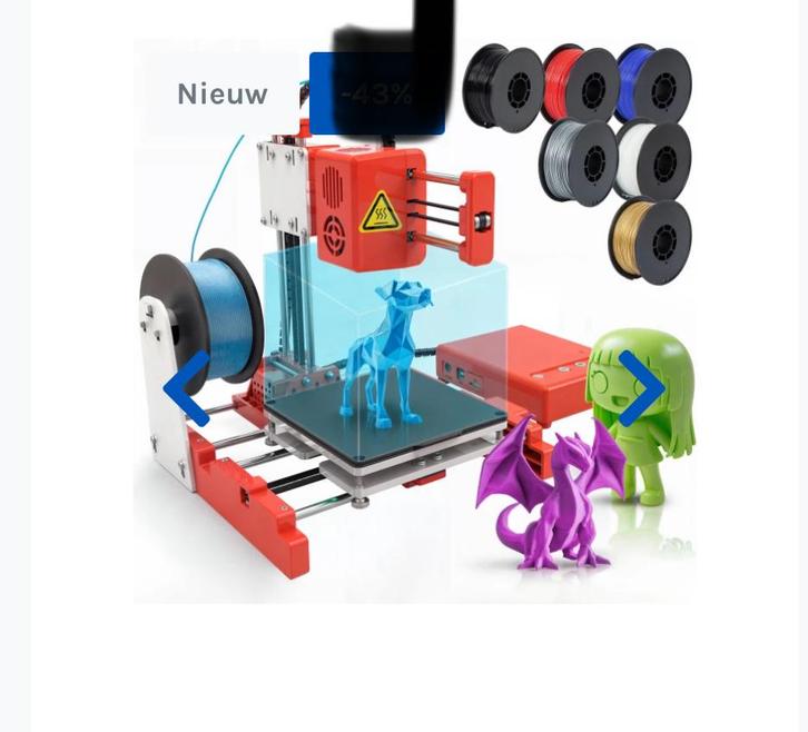 3d printer, Computers en Software, 3D Printers, Zo goed als nieuw, Ophalen of Verzenden
