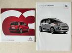 Folder Citroen C3 Picasso 2016, incl. prijslijst, Ophalen of Verzenden, Zo goed als nieuw, Citroën, Citroën