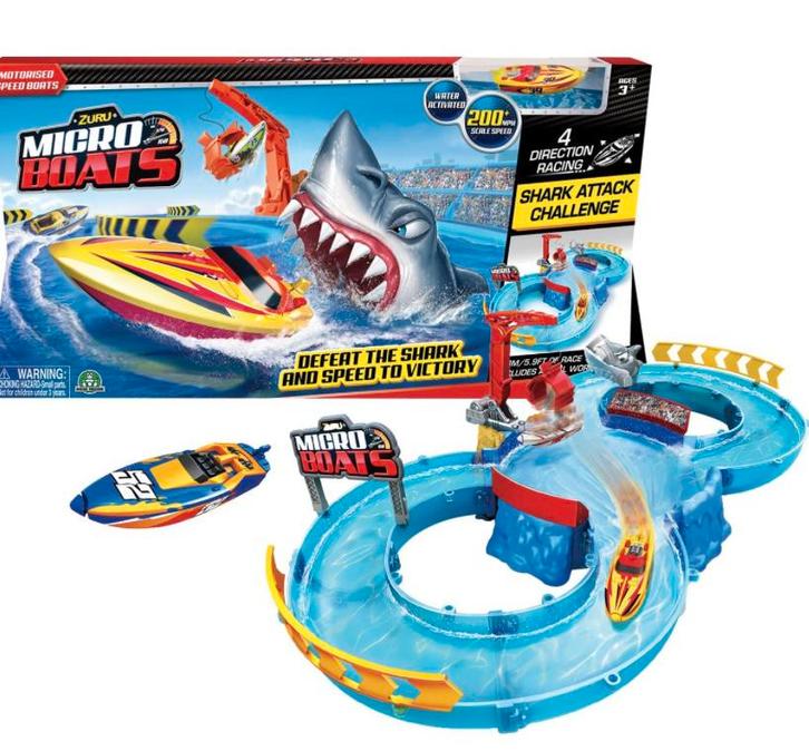 Nieuwe micro race boot racebaan inclusief 1 bootje, Kinderen en Baby's, Speelgoed | Racebanen, Nieuw, Elektrisch, Overige merken