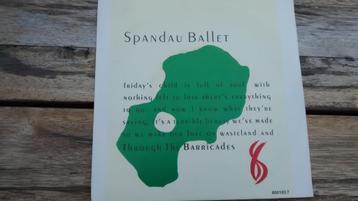 Single - Spandau Ballet - Through the barricades beschikbaar voor biedingen