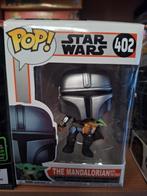 The Mandalorian with the Child funko pop 402 star wars, Ophalen of Verzenden, Zo goed als nieuw, Actiefiguurtje
