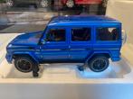 1:18 Autoart Mercedes-AMG G63 ( Designo Mauritius Blue ), Hobby en Vrije tijd, Modelauto's | 1:18, Ophalen of Verzenden, Nieuw