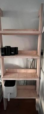 Steigerhouten wandrek, Huis en Inrichting, Kasten | Wandmeubels, Ophalen, Met plank(en), Gebruikt, Minder dan 150 cm