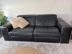 Leren Natuzzi 2,5 zits bank elektr uitklapbare voetsteun, Ophalen, Gebruikt, Tweepersoons, 200 tot 250 cm