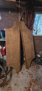 Houten Klapdeuren - Saloon Stijl 1.77x48x4 cm, Ophalen, Gebruikt, 80 tot 100 cm, Binnendeur