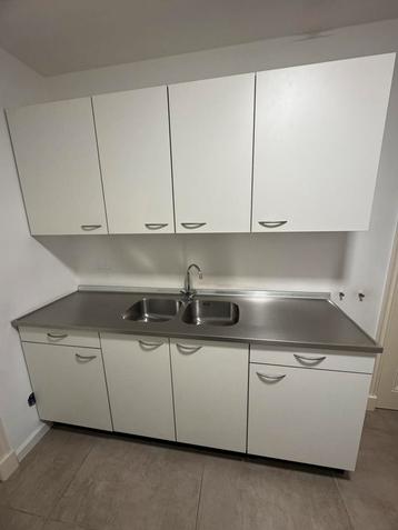 Complete Keller keuken Elba wit parel incl kraan + spoelbak beschikbaar voor biedingen