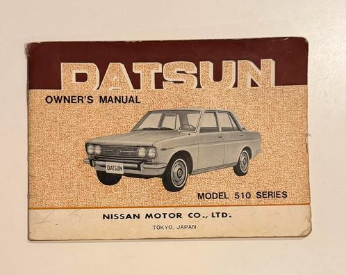 Instructieboek DATSUN 510, Auto diversen, Handleidingen en Instructieboekjes, Ophalen