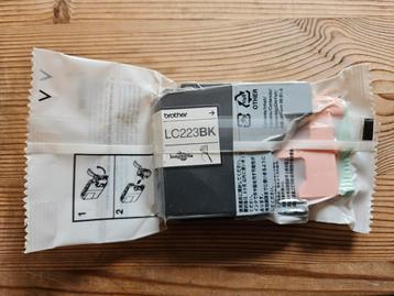 Brother inkt LC223BK ZWART NIEUW beschikbaar voor biedingen
