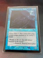 Man-o’-War (Arena League foil promo) [MTG], Ophalen of Verzenden, Gebruikt, Losse kaart, Foil