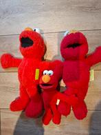 3 elmo knuffels, Ophalen of Verzenden, Zo goed als nieuw, Overige typen