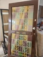 Voordeur tekoop, Ophalen, Gebruikt, Glas in lood, 80 tot 120 cm