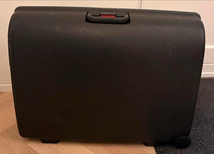 Carlton Koffer - Zwart - Gebruikt, Sieraden, Tassen en Uiterlijk, Koffers, Gebruikt, Hard kunststof, 50 tot 60 cm, 35 tot 45 cm