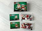 Lego 40274 - Brick Headz 33 & 34 'Mr & Mrs Claus', Ophalen of Verzenden, Gebruikt, Complete set, Lego