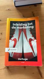 Bronis Verhage - Inleiding tot de marketing, Ophalen of Verzenden, Bronis Verhage, Management, Zo goed als nieuw