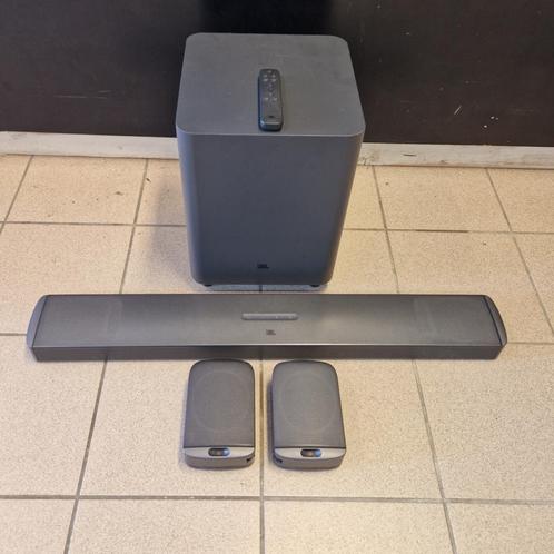 JBL Bar 9.1 Soundbar + Subwoofer & 2 Bluetooth Speakers, Auto diversen, Autospeakers, Zo goed als nieuw