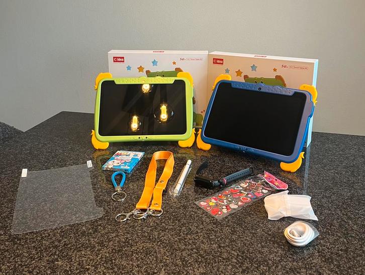 *Nieuwe* Kinder Tablet | 10 Inch | Met Leuke Accessoires, Computers en Software, Android Tablets, Nieuw, Wi-Fi en Mobiel internet
