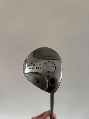 Callaway Great Big Bertha Hawk Eye Houten 3 - Nette Staat beschikbaar voor biedingen