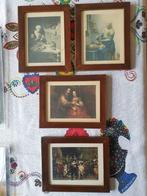 Miniatuur schilderijtjes Rembrandt – Vermeer – Nic Maes, Ophalen of Verzenden