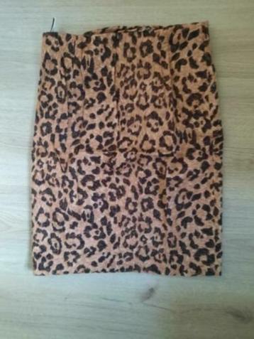 nieuwe luipaard panter print rok maat 42 beschikbaar voor biedingen