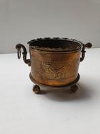 Antieke pot gemaakt van een kanonskogel uit 1916, Ophalen of Verzenden