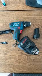 Bosch GSR 12V-15 accu schroefboormachine 12V 2x2Ah, Doe-het-zelf en Verbouw, Gereedschap | Boormachines, Ophalen of Verzenden