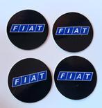 Fiat  blauw logo velg nieuw logo merk embleem stickers 5CM, Verzamelen, Ophalen of Verzenden, Nieuw, Auto's