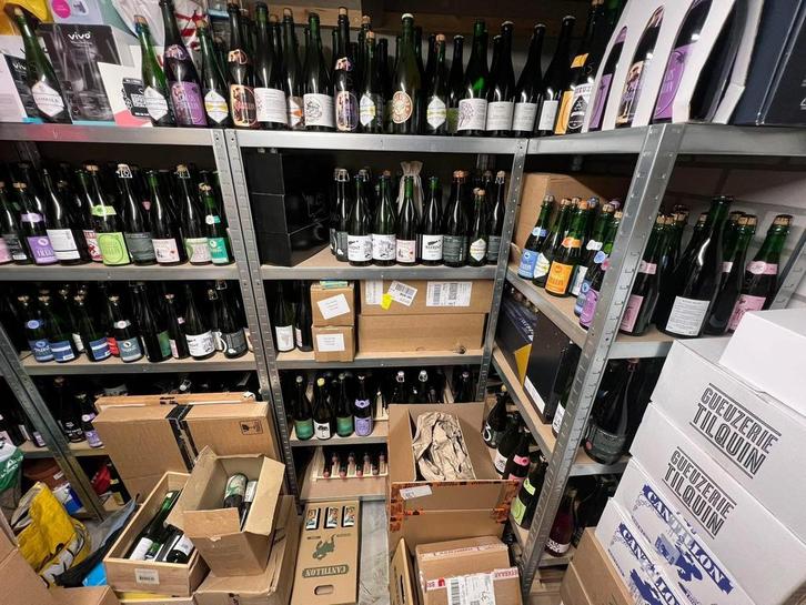 Lambiek Kelder Verkoop, Verzamelen, Biermerken, Zo goed als nieuw, Flesje(s), Overige merken, Ophalen