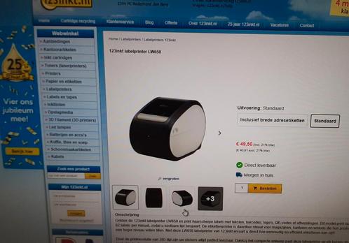 Te koop labelprinter, Computers en Software, Labelprinters, Zo goed als nieuw, Ophalen of Verzenden