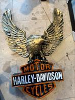 Harley Davidson wandbord, Tuin en Terras, Tuinbeelden, Nieuw, Overige typen, Ophalen