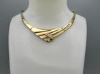 Gouden vintage ketting Diamonde met diamant hanger. 2025/435, ., Ophalen of Verzenden, Zo goed als nieuw, .