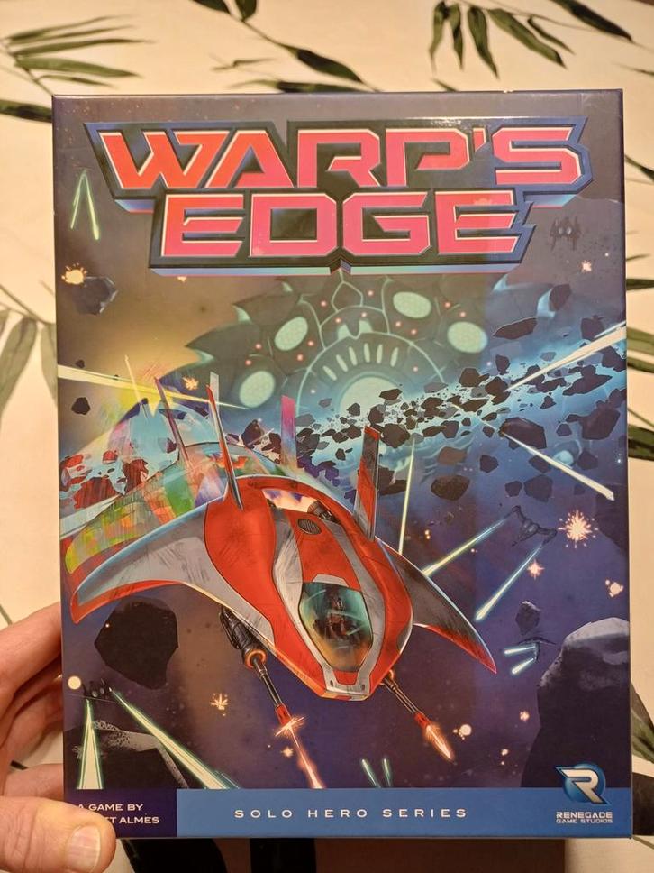 Warp's Edge - Solo Hero Series, Hobby en Vrije tijd, Gezelschapsspellen | Bordspellen, Zo goed als nieuw, Ophalen of Verzenden