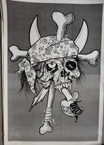 Pushead Prints - Metallica-Zorlac Art - Skate Poster - 2008, Ophalen of Verzenden