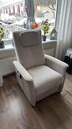 Sta op stoel Beige, Ophalen, 75 tot 100 cm, Zo goed als nieuw, Stof