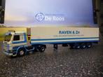 Tekno Scania 142 Raven& Zn., Ophalen of Verzenden, Zo goed als nieuw, Bus of Vrachtwagen, Tekno