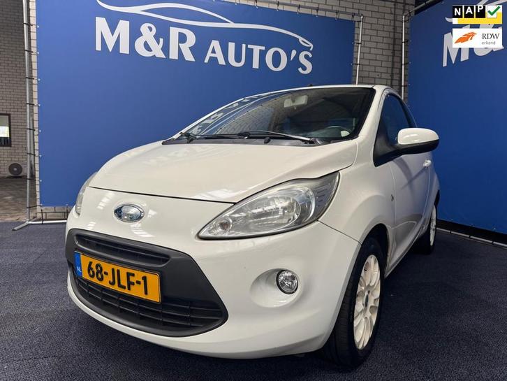 Ford Ka 1.2 Titanium, Auto's, Ford, Bedrijf, Te koop, Ka, ABS, Airbags, Airconditioning, Boordcomputer, Centrale vergrendeling
