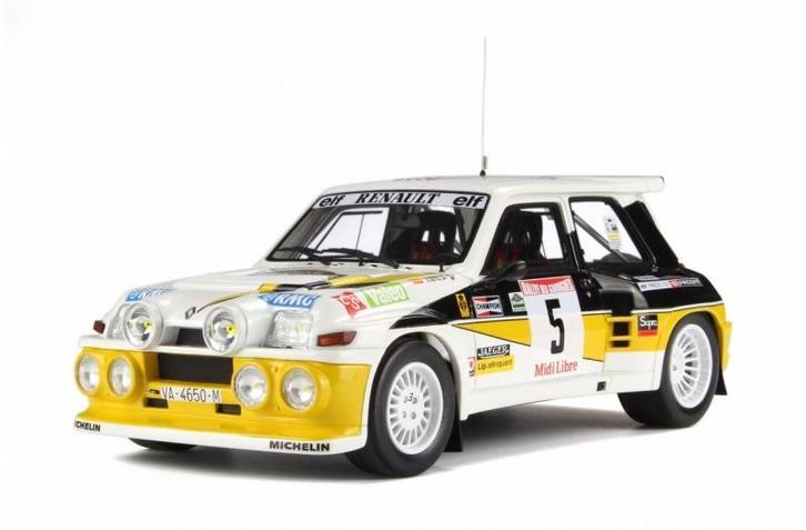 Renault 5 Maxi Turbo 1:18 Otto Models OT615, Hobby en Vrije tijd, Modelauto's | 1:18, Nieuw, OttOMobile, Ophalen of Verzenden