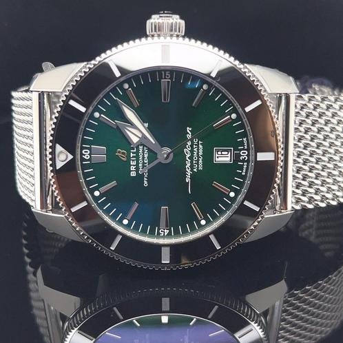 BREITLING SUPEROCEAN HERITAGE 46 mm Nieuw!!, Sieraden, Tassen en Uiterlijk, Horloges | Heren, Nieuw, Breitling, Staal, Ophalen of Verzenden