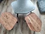 Salontafel/Bijzettafels - Set van 3, Ophalen, Minder dan 50 cm, Gebruikt, Minder dan 50 cm