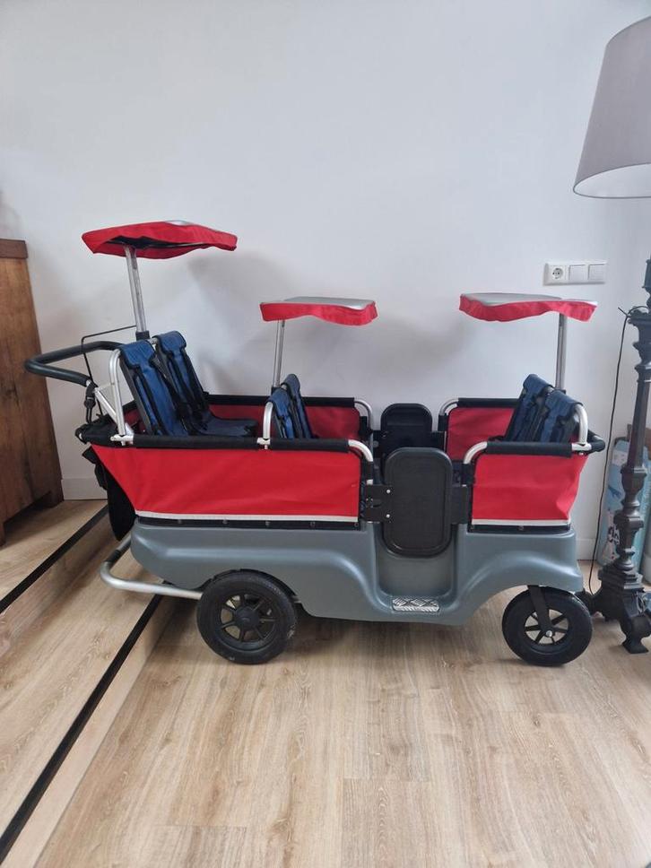 Whinter bolderkar/kinderwagen 6 persoons, Caravans en Kamperen, Bolderkarren, Zo goed als nieuw, Ophalen of Verzenden