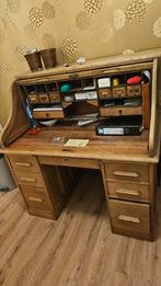 Secretaire, Eikenhout, Cilinderbureau, Ophalen, Gebruikt