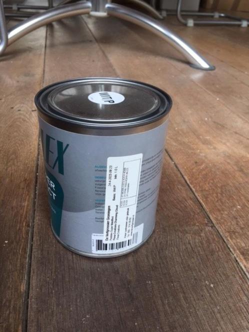 supermatte muurverf (Pastolex) in lichtblauw, Doe-het-zelf en Verbouw, Verf, Beits en Lak, Nieuw, Verf, Minder dan 5 liter, Grijs