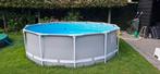 intex zwembad 366x100 1 jr gebruikt incl. zandfilterpomp, Tuin en Terras, Ophalen, Gebruikt, Minder dan 80 cm, 200 tot 400 cm