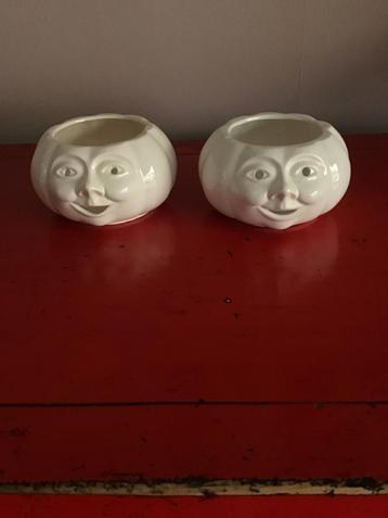 Knoflookpot/ potje vintage beschikbaar voor biedingen