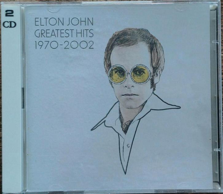 Elton John - The best of 1970 - 2002 - 2cd, Cd's en Dvd's, Cd's | Pop, Zo goed als nieuw, Ophalen of Verzenden