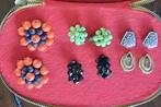 14 sets originele oorbellen jaren ‘40 /‘50 Vintage, Sieraden, Tassen en Uiterlijk, Oorbellen, Ophalen, Zo goed als nieuw, Overige kleuren