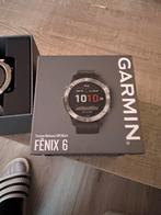 Garmin fenix 6, Sieraden, Tassen en Uiterlijk, Sporthorloges, Gebruikt, Zwart, Garmin, Ophalen of Verzenden