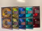 Minidisc’s. BASF MAXIMA. COLOR COLECTION 10x als nieuw 74min, Ophalen of Verzenden