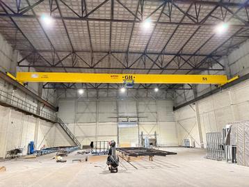 Bovenloopkraan GH Cranes 28.570 / 5 ton / 2022 / nieuwstaat beschikbaar voor biedingen