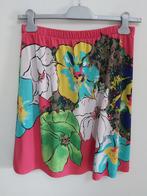 R31 - Fleurige rok met onderrok maat XL (1), Ophalen of Verzenden, Zo goed als nieuw, Maat 46/48 (XL) of groter, Onder de knie