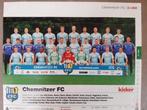Knipsel Chemnitzer FC, Verzenden, Buitenlandse clubs, Poster, Plaatje of Sticker